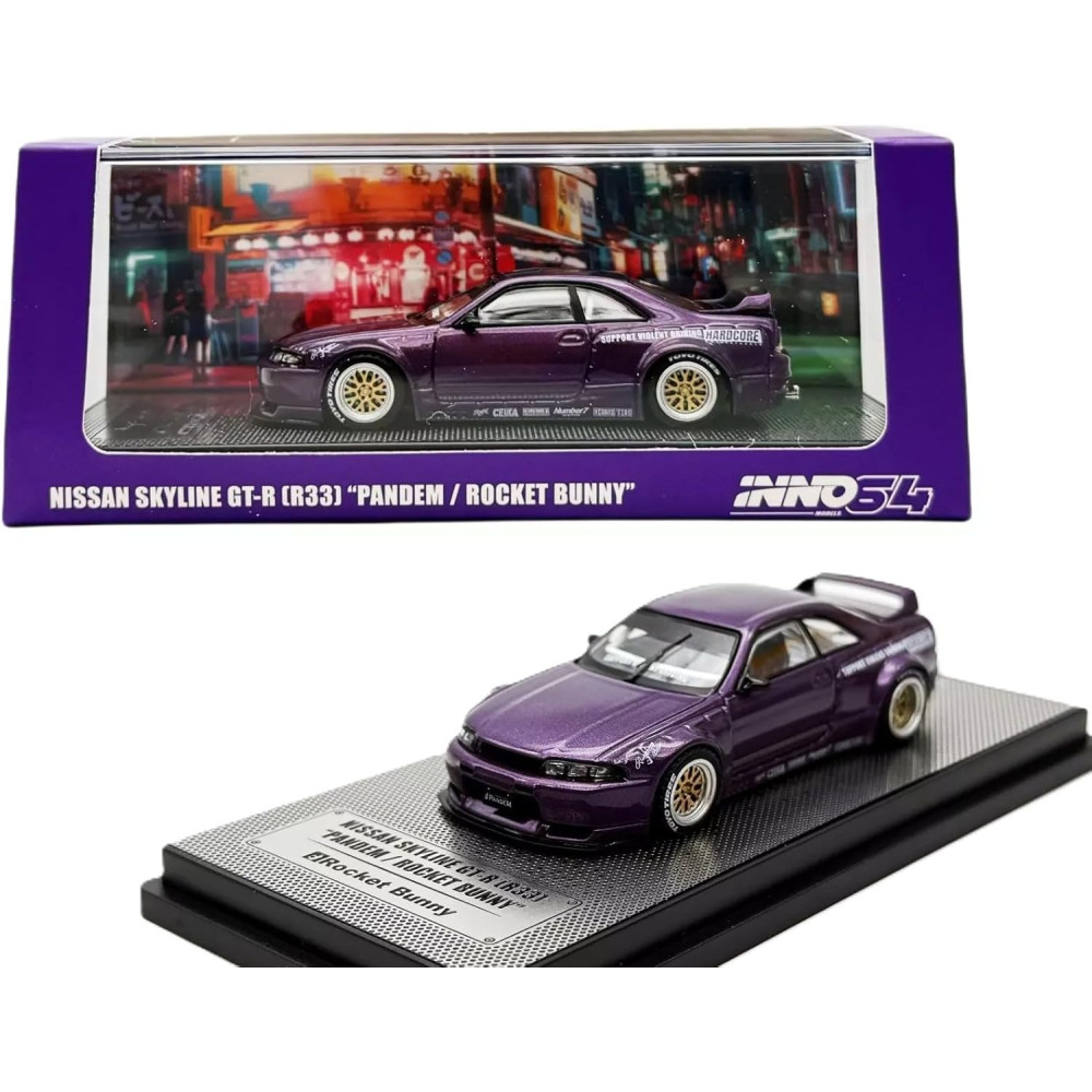 Машинка Inno64 Nissan Skyline GT-R (R33) 